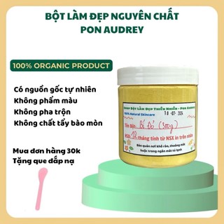 Bột bí đỏ nguyên chất dưỡng sáng da chống lão hóa, mờ thâm trắng mịn màng