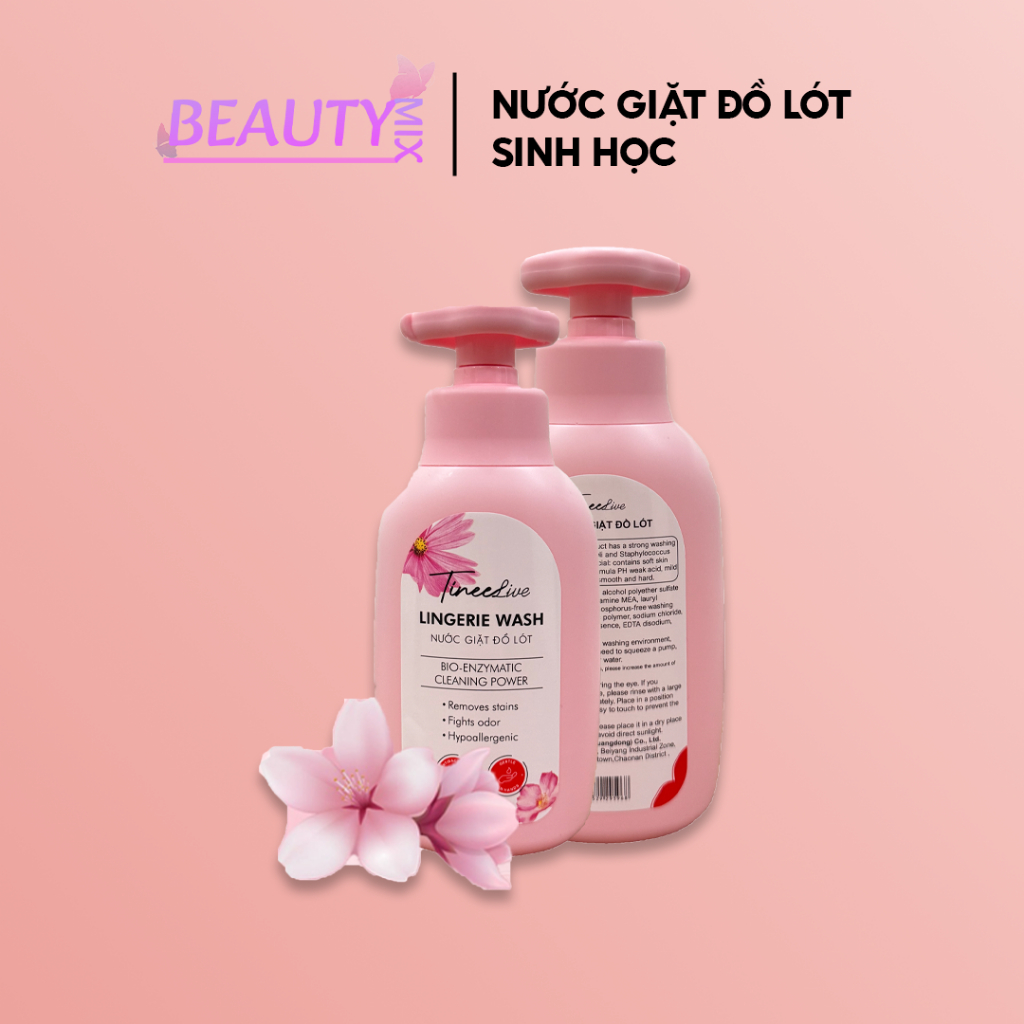 Nước giặt đồ lót an toàn lành tính giúp bảo vệ sức khỏe phái đẹp TL-01