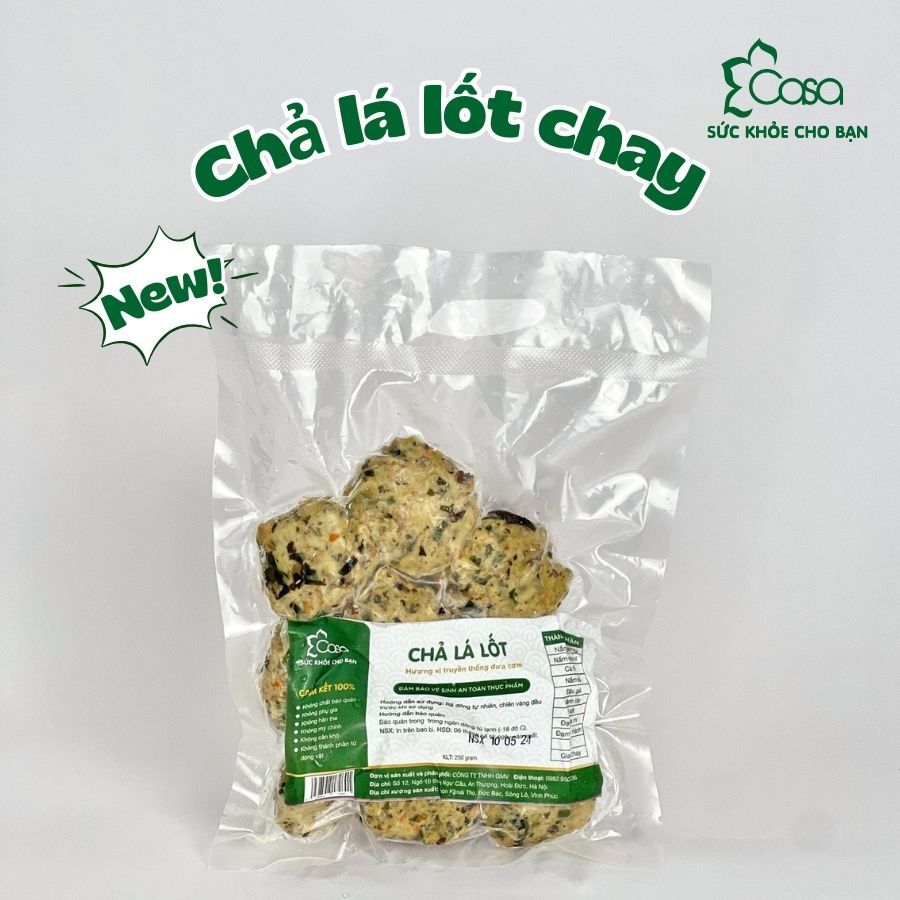 Chả Lá Lốt Chay Casa 250G
