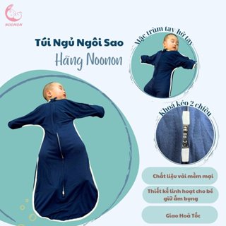 Túi Ngủ Ngôi Sao Hãng Noonon Vải HÈ THU ĐÔNG - Giúp Bé Ngủ Ngon