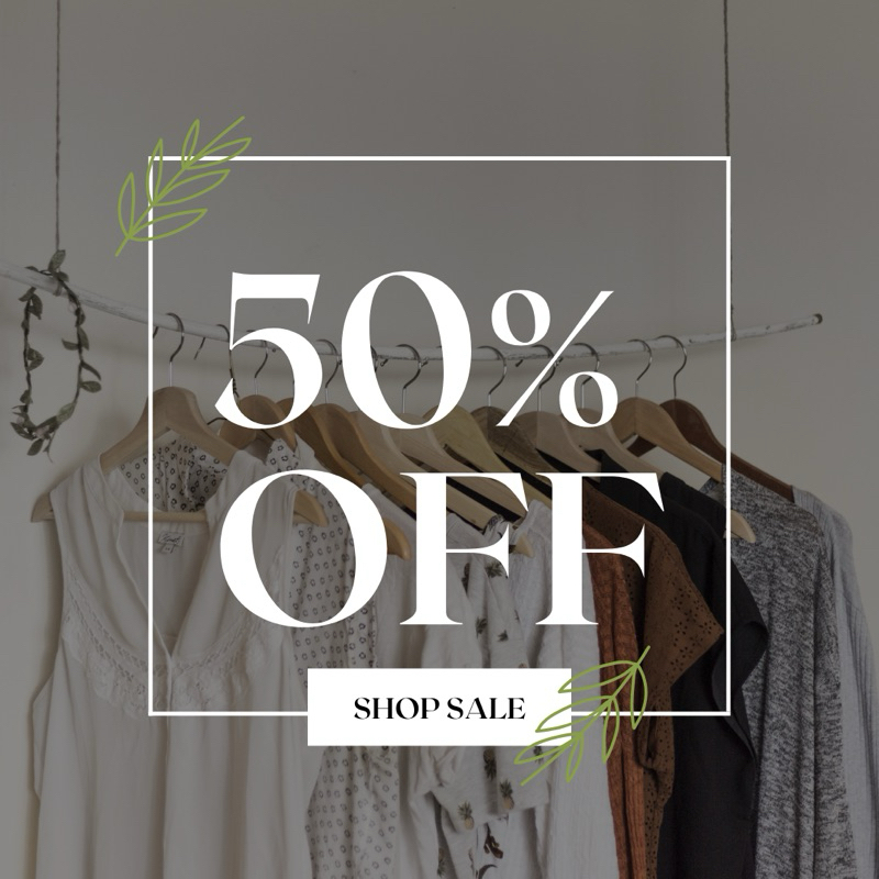 SALE 50% tất cả items