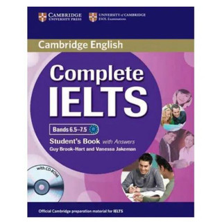 Complete IELTS Band 4-5, 5-6.5, 6.5-7.5 (Lẻ, Trọn bộ, WB+STB) (Bản màu, kèm audio)