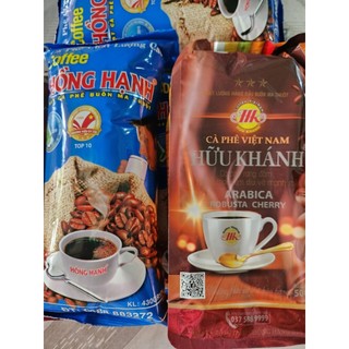 Combo 2 gói cà phê trộn theo công thức quán ( Hồng Hanh thượng hạng và Hữu Khánh 3 sao)