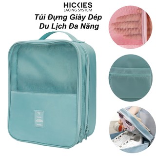 Túi đựng giày dép, phụ kiện du lịch đa năng - túi du lịch chống thấm nước có quai đeo vali - hickies lacing system