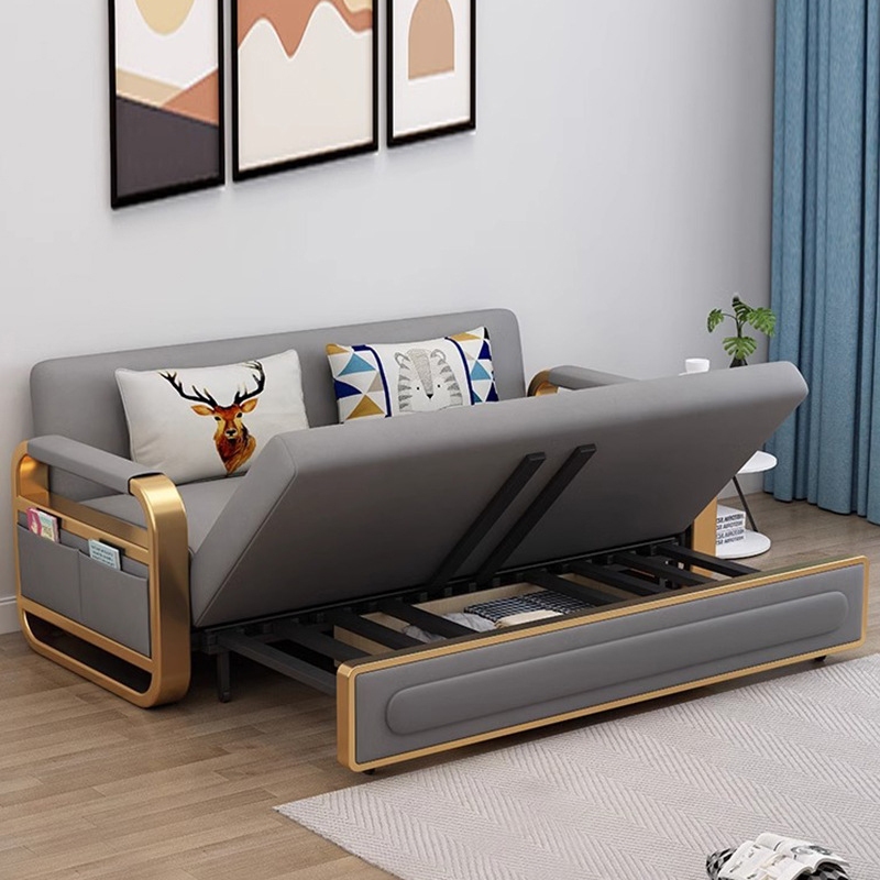 Giường sofa thông minh. Giường ngủ sofa có ngăn chứa đồ. ghế sofa Ga nano cao cấp | BigBuy360 - bigbuy360.vn