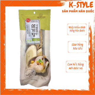 Nguyên liệu gia vị gà hầm sâm hàn quốc 70g - 삼계탕 재료