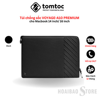 Túi chống sốc tomtoc voyage-a10 premium cho macbook 14 inch/ 16 inch sang trọng thanh lịch