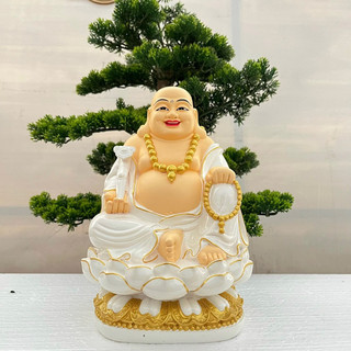 Tượng phật Di Lạc ngồi 26cm đủ màu