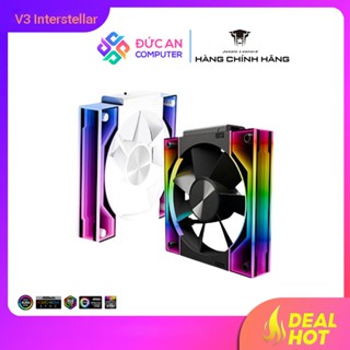 Quạt Tản Nhiệt Jungle Leopard V3 Interstellar Led ARGB (Ghép Nối Không Dây) - Không Kèm Dây Kết Nối