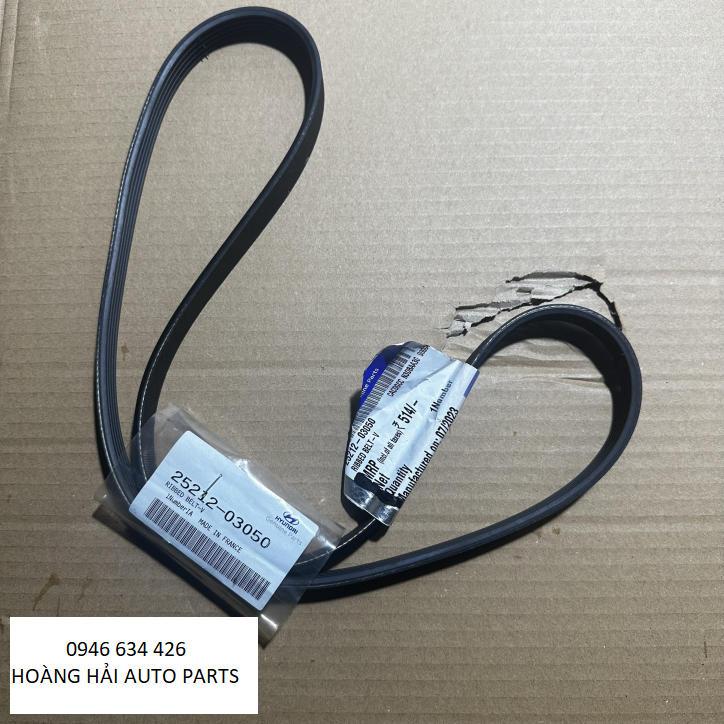 DÂY CUROA TỔNG HUYNDAI I10 GRAND 1.2, 5PK1230, ĐỜI XE 2014~2022; MÃ  25212-03050. XỊN MOBIS