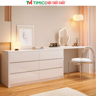 Bàn trang điển bàn làm việc thông minh kèm tủ kệ đựng đồ tiện ích thương hiệu TIMIO - GP305