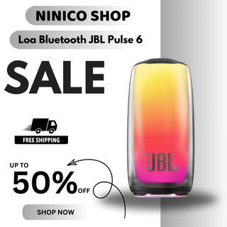 Loa Bluetooth JBL Pulse 6 LED 360 Độ - Có cổng 3.5 kết nối máy tính Sành Điệu Củ Kiệu (Bảo Hành 2 Năm)