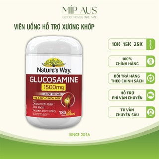 Viên uống bổ xương khớp - Nature's Way Glucosamine 1500mg