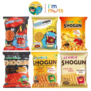 Snack mì trẻ em Shogun và Kaaro Hàn Quốc đủ vị gói lẻ