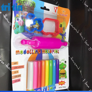 ĐẤT NẶN THÁI LAN KÈM KHUÔN (vpp Tritin)