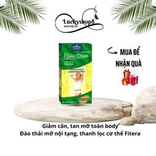 Trà giảm mỡ bụng Fitera giảm cân giảm mỡ bụng đùi bắp tay bắp chân tan mỡ body giảm cân an toàn hiệu quả