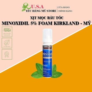 Mọc Râu Tóc Kirkland Minoxidil 5% Dạng Bọt