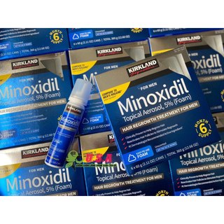 Mọc Râu Tóc Kirkland Minoxidil 5% Dạng Bọt
