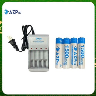 Pin tiểu sạc Azpro 1500mAh pin đũa sạc