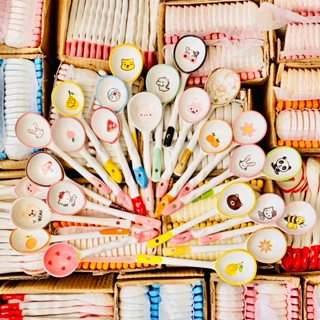 Bán lẻ Các Mẫu Thìa Sứ, Muỗng sứ Dễ thương Hot trend 2024 Gốm sứ ZAZU, thìa sứ dễ thương