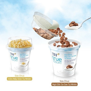 Sữa chua th true yogurt top cup hũ 110g