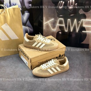 Giày thể thao adidas samba og ‘cardboard’ ig1379,samba bản mới màu nâu kem