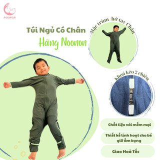 Túi Ngủ  Ngôi Sao Đóng Mở Tay, Có Ống Chân Giữ Ấm Cho Bé Ngủ Ngon- Hãng Noonon