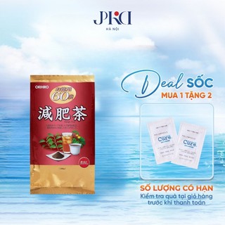 Trà thảo dược Genpi Orihiro Nhật Bản hỗ trợ giảm cân (gói 60 túi lọc)