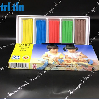 Đất nặn thủ công  5- 10 màu HỒNG ÂN  (GIÁ TẠI KHO) (vpp Tritin)