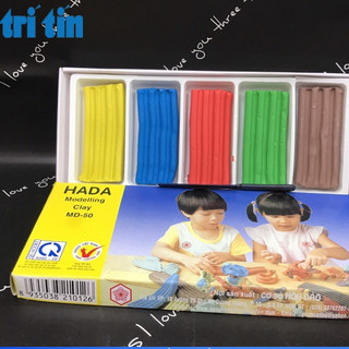 Đất nặn thủ công  5- 10 màu HỒNG ÂN  (GIÁ TẠI KHO) (vpp Tritin)