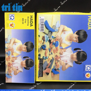 Đất nặn thủ công  5- 10 màu HỒNG ÂN  (GIÁ TẠI KHO) (vpp Tritin)