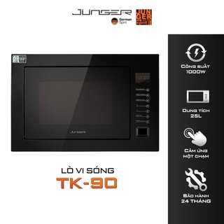 Lò vi sóng có nướng junger tk-90 25l 1000w hàng chính hãng bảo hành 24 tháng
