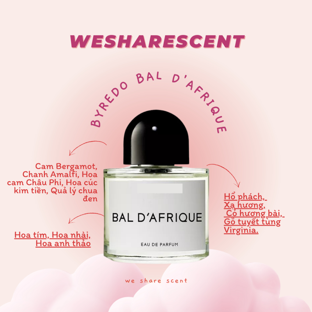 [𝘼𝙪𝙩𝙝] Nước hoa Bal D'afrique Test <𝙬𝙚𝙨𝙝𝙖𝙧𝙚𝙨𝙘𝙚𝙣𝙩>