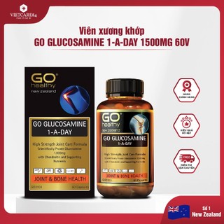 Viên uống bổ xương khớp nhập khẩu chính hãng New Zealand GO GLUCOSAMINE 1-A-DAY 1500mg (60 viên)