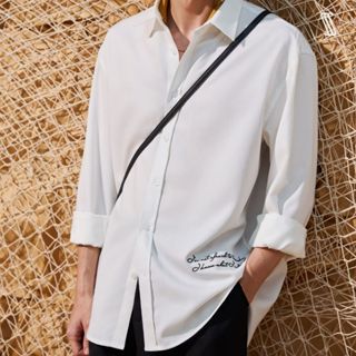 Áo sơ mi tay dài dáng rộng nam SSSTUTTER ít nhăn đứng form hàn quốc trẻ trung BUGS SHIRT