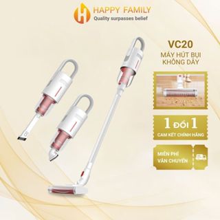 Máy hút bụi cầm tay không dây Deerma VC20 Plus pin 2200mAh lực hút 8000Pa khỏe, hút sàn, nệm, đệm, ô tô cực tốt
