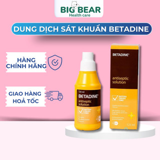 Dung dịch sát khuẩn Betadine 125ml
