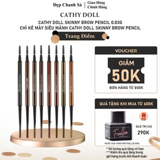 Cathy Doll Skinny Brow Pencil 0.03g Chì kẻ mày siêu mảnh Cathy Doll Skinny Brow Pencil - BM26