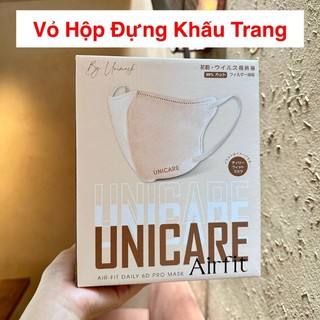 Vỏ hộp đựng khẩu trang 6d unicare pro