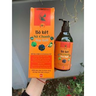 Dầu gội bồ kết xả chanh hoa bưởi 300ml