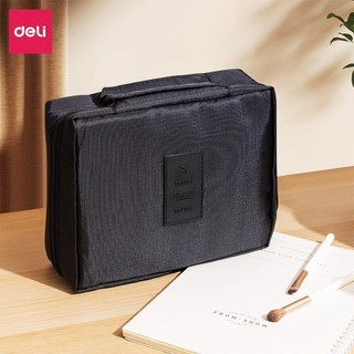Combo 15 túi đựng mĩ phẩm màu đen 30x19.5x11cm