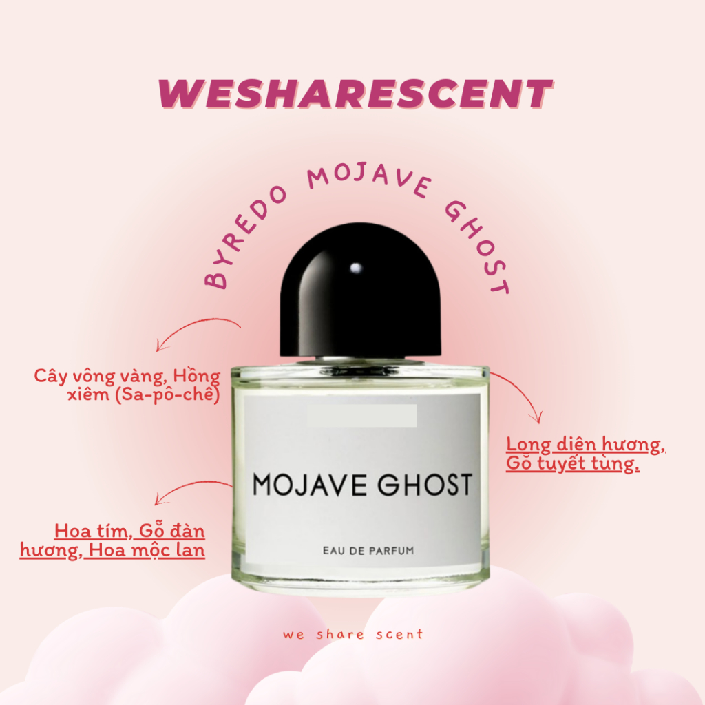 [𝘼𝙪𝙩𝙝] Nước Hoa Byre-do Mojave Ghost Test <𝙬𝙚𝙨𝙝𝙖𝙧𝙚𝙨𝙘𝙚𝙣𝙩>