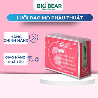 Lưỡi dao mỗ dùng trong phẩu thuật Doctor hàng Ấn Độ sử dụng một lần