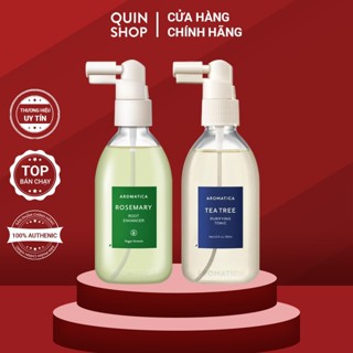 Xịt Dưỡng Tóc Hương Thảo, Tràm Trà Aromatica Rosemary Root Enhancer, Tea Tree Purifying Tonic