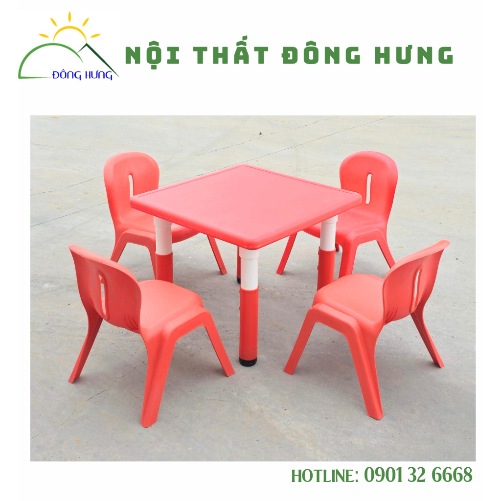 BO BAN GHE NHUA DUC MAM NON