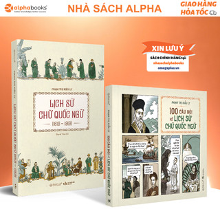 Lẻ/combo sách hay về chữ quốc ngữ: lịch sử chữ quốc ngữ + 100 câu hỏi về lịch sử chữ quốc ngữ