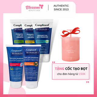 200ml sữa rửa mặt no problem compliment chứa salicylic acid, tea tree
