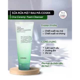 Sữa rửa mặt rau má COSRX CICA CLEANSER