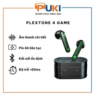 Tai nghe chơi game Plextone 4 Games TWS Bluetooth 5.1 cảm ứng -Tai nghe Bluetooth Plextone 4Game True Wireless Stereo in