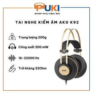 Tai nghe kiểm âm akg k92-tai nghe kiểm âm akg k92, headphone studio | nobox |